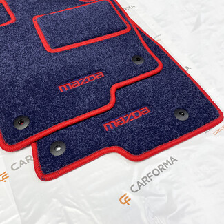 Ворсовые коврики на Mazda CX4 2016 - 2026 в Уфе Ворсовые коврики на Mazda CX4 2016 - 2026 в Уфе