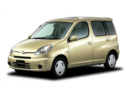 Ворсовые коврики на Toyota Funcargo 1999 - 2006 в Уфе