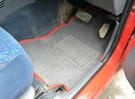 Ворсовые коврики на Daihatsu Terios I 1997 - 2006 в Уфе