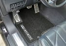 Ворсовые коврики на Infiniti FX II 2009 - 2014 в Уфе