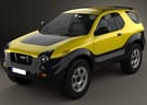 Ворсовые коврики на Isuzu Vehicross 1997 - 2001 в Уфе