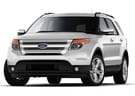 Ворсовые коврики на Ford Explorer V 2010 - 2019 в Уфе