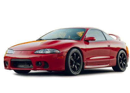 Ворсовые коврики на Mitsubishi Eclipse II 1994 - 1999 в Уфе