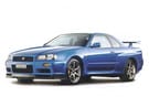 Ворсовые коврики на Nissan Skyline (R34) 1998 - 2001 в Уфе