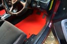 Ворсовые коврики на Toyota Sprinter Marino 1992 - 1997 в Уфе