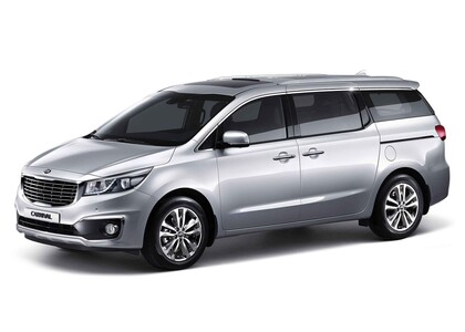 Ворсовые коврики на KIA Carnival III 7 мест 2014&nbsp;-&nbsp;2021 в Уфе