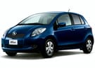 Ворсовые коврики на Toyota Vitz II 2005 - 2010 в Уфе