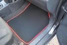 Ворсовые коврики на Toyota Yaris II 2005 - 2011 в Уфе