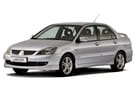 Ворсовые коврики на Mitsubishi Lancer IX 2000 - 2010 в Уфе