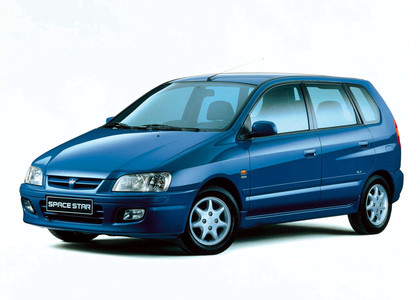 Ворсовые коврики на Mitsubishi Space Star 1998 - 2005 в Уфе