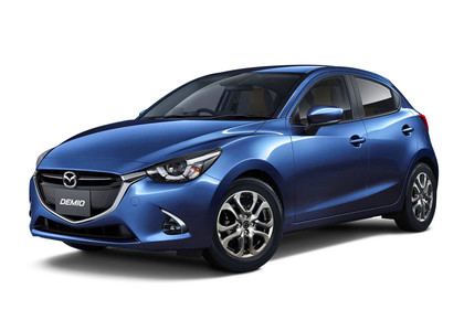 Ворсовые коврики на Mazda Demio IV (DJ) 2014 - 2025 в Уфе