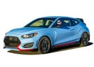 Ворсовые коврики на Hyundai Veloster II 2018 - 2025 в Уфе