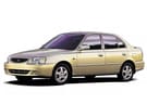 Ворсовые коврики на Hyundai Accent 1999 - 2012 в Уфе