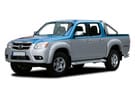 Ворсовые коврики на Mazda BT-50 I 2006 - 2012 в Уфе