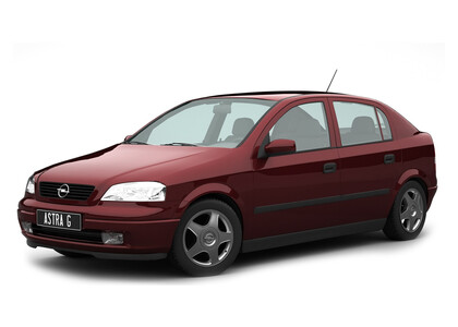 Ворсовые коврики на Opel Astra G 1998 - 2004 в Уфе